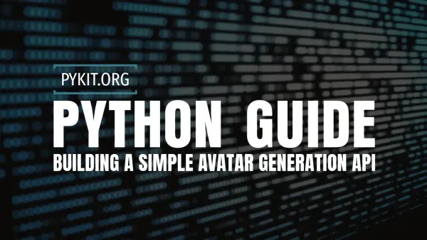 Building a Simple Avatar Generation API